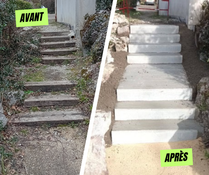 photo avant/après
