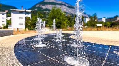 « J’ai chaud » ? Jets d’eau !