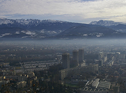 Pollution de l'air dans l'agglomeration 