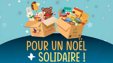 Deux collectes solidaires au Marché de Noël de Meylan